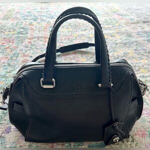 Coach Ace Satchel in Glovetanned Leather Black